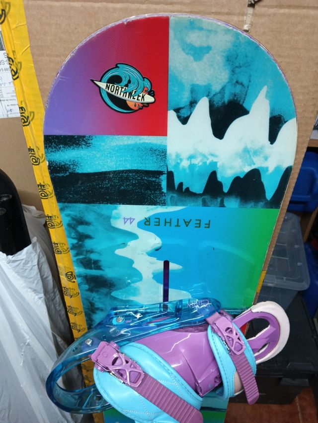 TABLA SNOWBOARD REGALO BOLSA+FIJACIONES+BOTAS