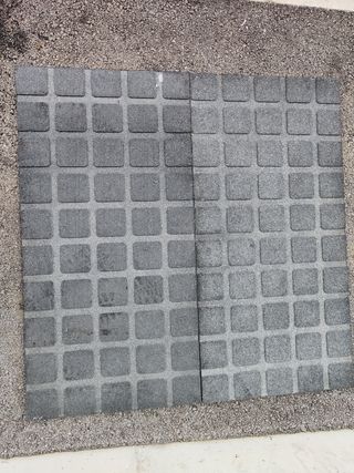 Losetas de caucho