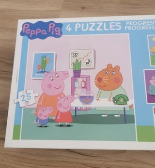 Puzzle progresivo Peppa Pig. NUEVO 