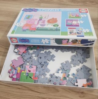 Puzzle progresivo Peppa Pig. NUEVO 