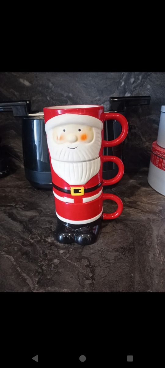 Set tazze babbo Natale