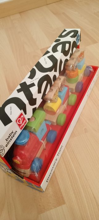 NUEVO!! Tren de madera  Baby Einstein 