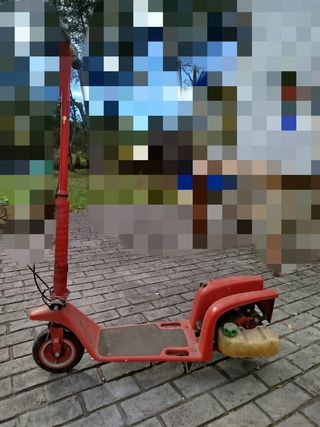 Patinete de gasolina 2 tiempos