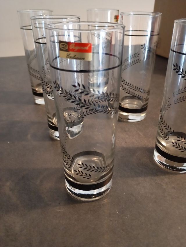 12 Bicchieri in cristallo De Ca original exclusiv