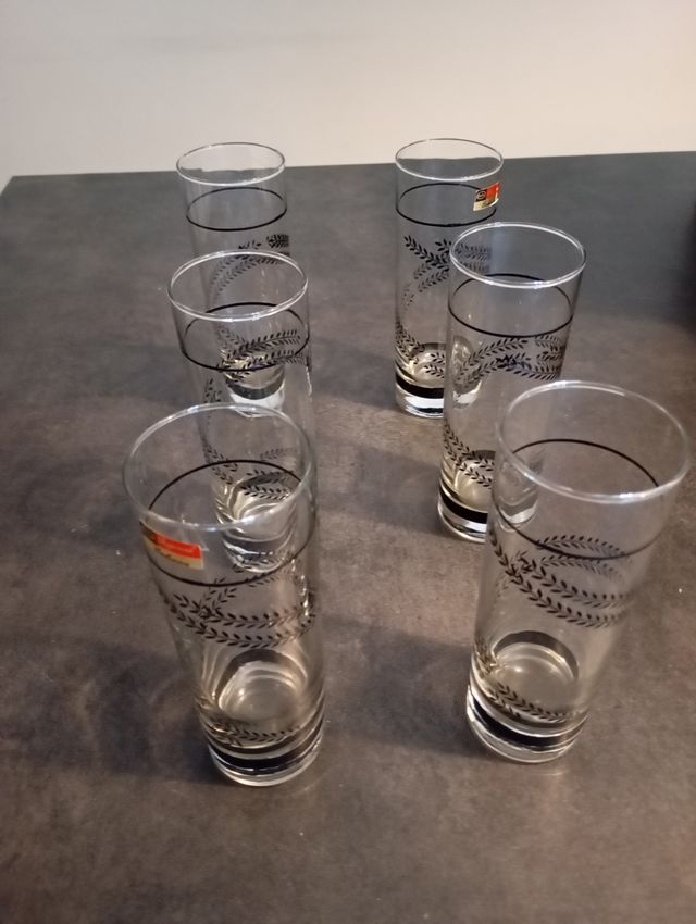 12 Bicchieri in cristallo De Ca original exclusiv