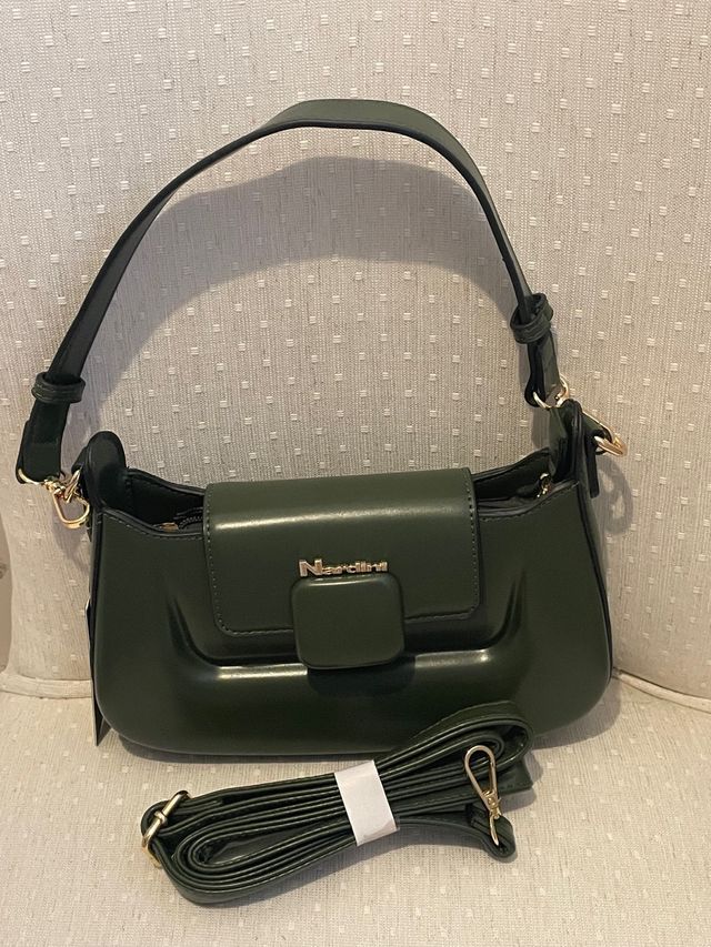Bolso Nardini verde SIN ESTRENAR