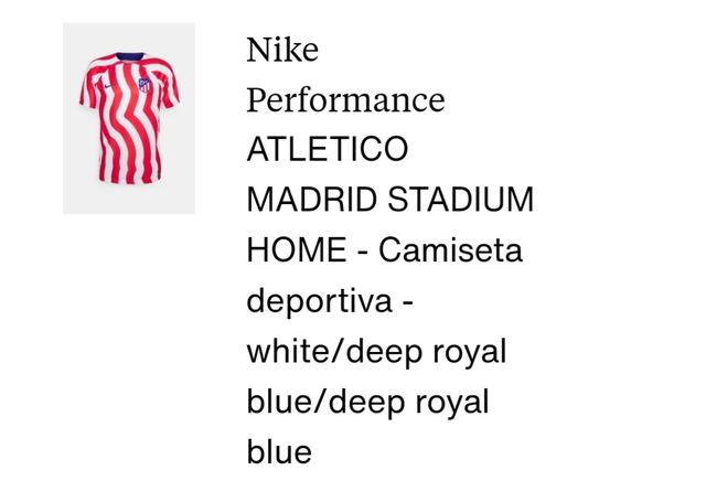 Camiseta Atletico Madrid