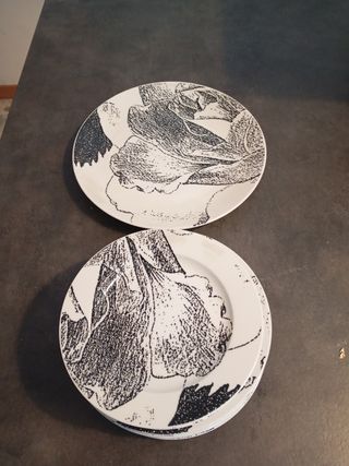 Set 13 piatti 1 grande 6 piani 6 fondi Croff Bavar