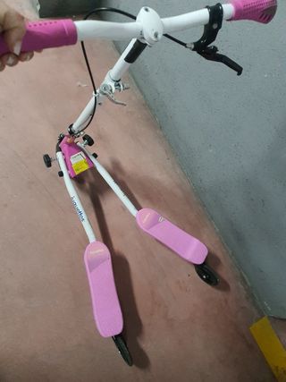 Patinete Doble de 3 Ruedas plegable