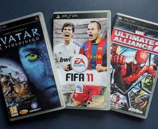 Juegos PSP: Avatar, FIFA 11 y Ultimate Alliance 2.