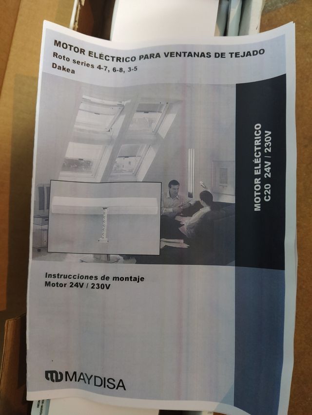 Motores eléctricos ventana