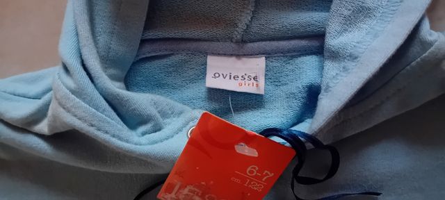 Felpa con cappuccio bimba OVS