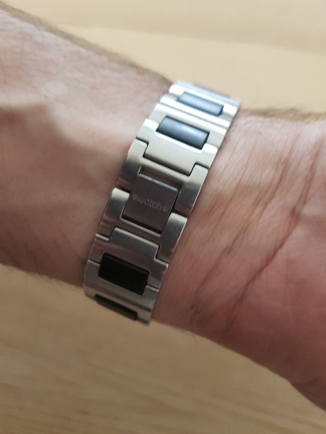 Reloj Swatch SKIN CHRONO ANTICIPACIÓN SUYB101G.