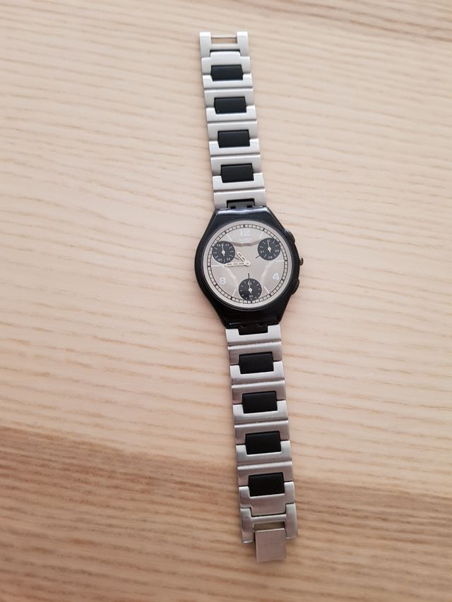Reloj Swatch SKIN CHRONO ANTICIPACIÓN SUYB101G.