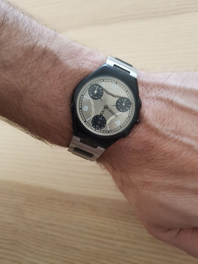 Reloj Swatch SKIN CHRONO ANTICIPACIÓN SUYB101G.