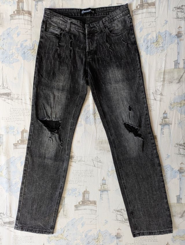 Doomsday Destroyed Denim Jeans