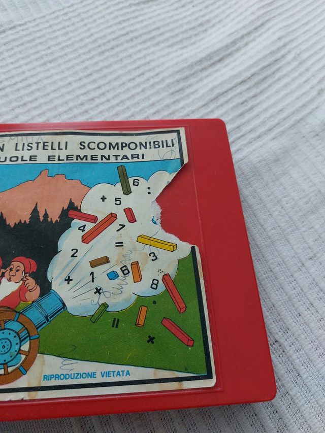 Regoli per la scuola vintage anni '70