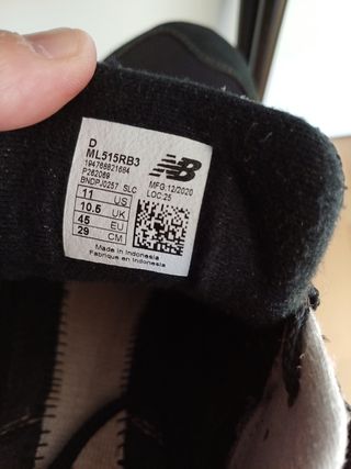 Zapatillas new balance 515 talla 45