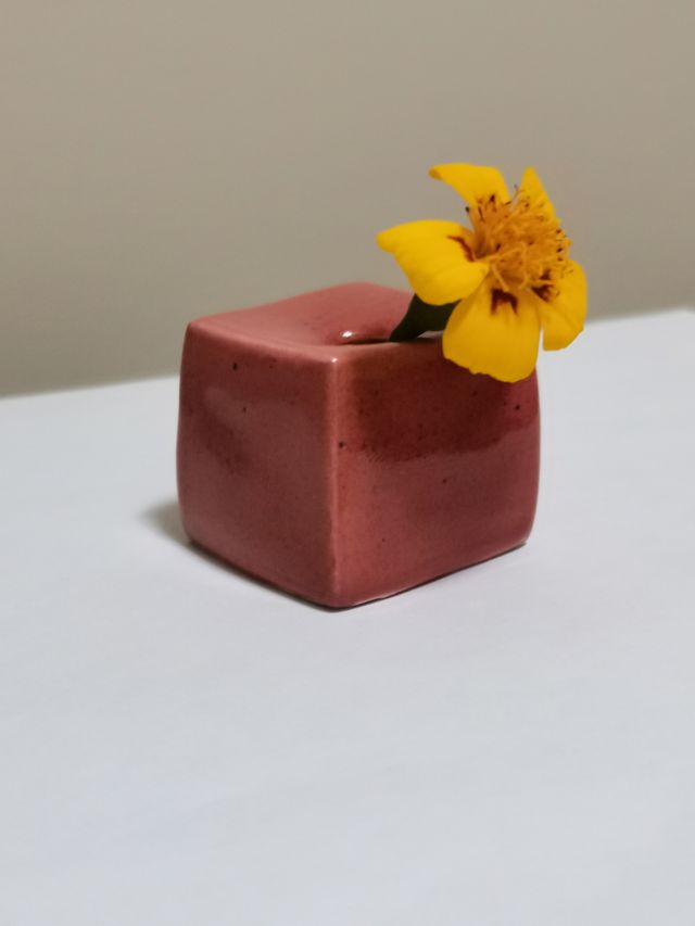 Piccolo vasetto ceramica italiana