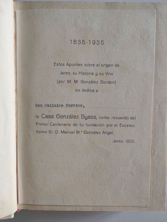 Libro Jerez Xerez "Scheris"