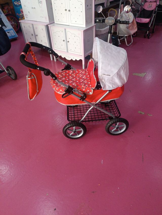 Carro de 73 centímetros hasta el manilla