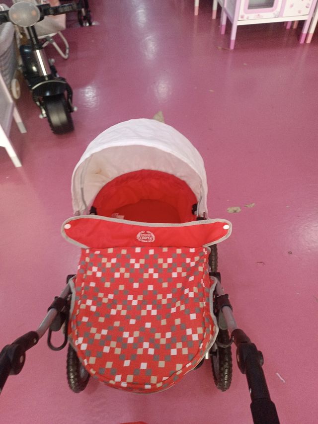 Carro de 73 centímetros hasta el manilla