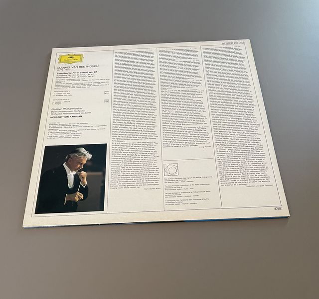 Vinile Beethoven Symhonien°5
