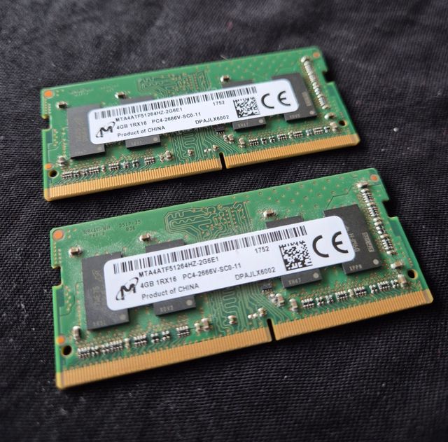 Memoria SODIMM DDR4 de 4 GB (2 Uds. 8GB)