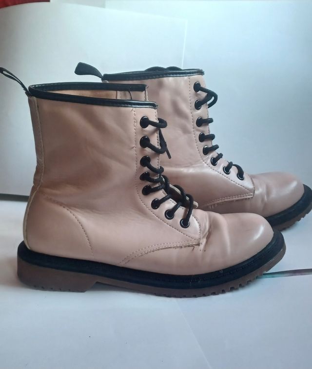 Botas militares rosas 40/41