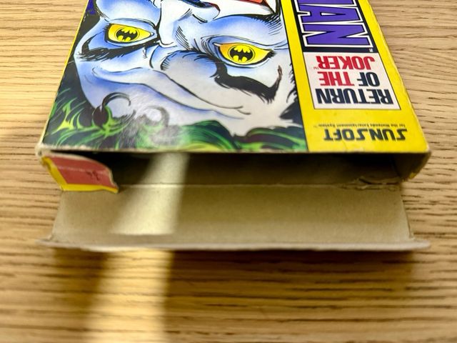 Batman Return of the Joker NES PAL ESP