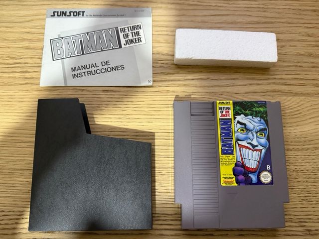 Batman Return of the Joker NES PAL ESP