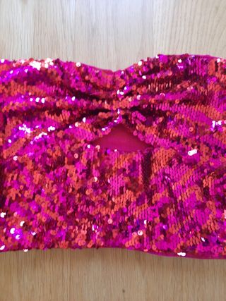 Top Lentejuelas Berskha talla S
