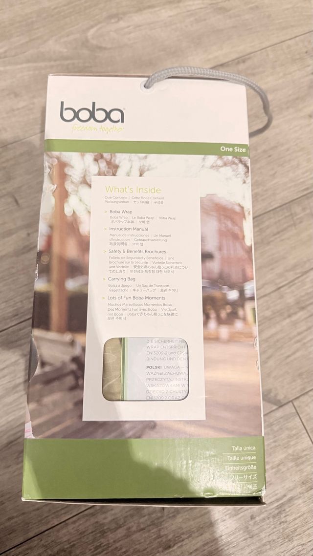 Fular elastico boba portabebes