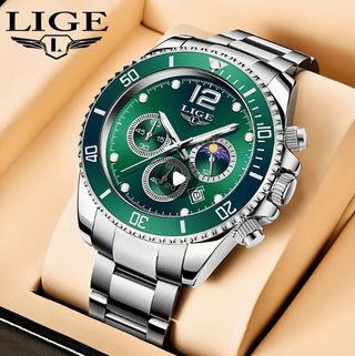 Reloj de pulsera formal de cuarzo para hombre