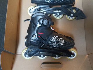 Patines en linea + protecciones 