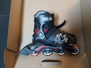 Patines en linea + protecciones 
