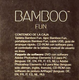 Tableta gráfica Wacom Bamboo Fun