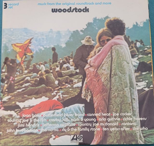 Vinile 33 giri del 1970 concerto Woodstock