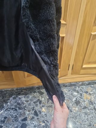 Chaqueta terciopelo negra