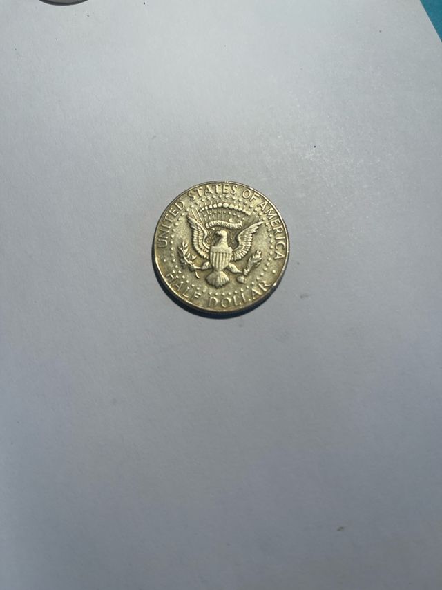 Medio Dolar KENNEDY 1968  D   error Acuñacion