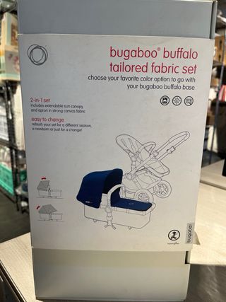 Pack Capota y cubrepiés Buffalo Bugaboo rojo