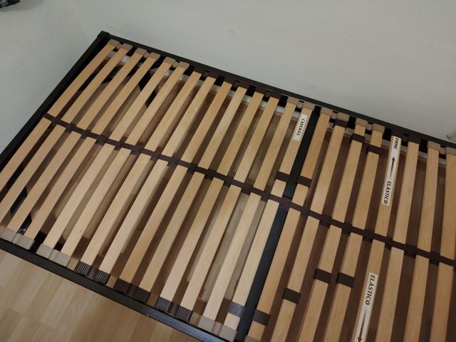 Somier BossFlex, de madera + Patas, COMO NUEVO!