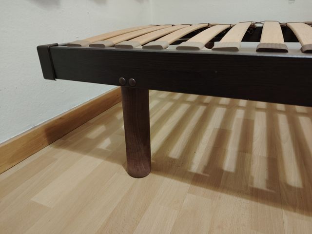 Somier BossFlex, de madera + Patas, COMO NUEVO!