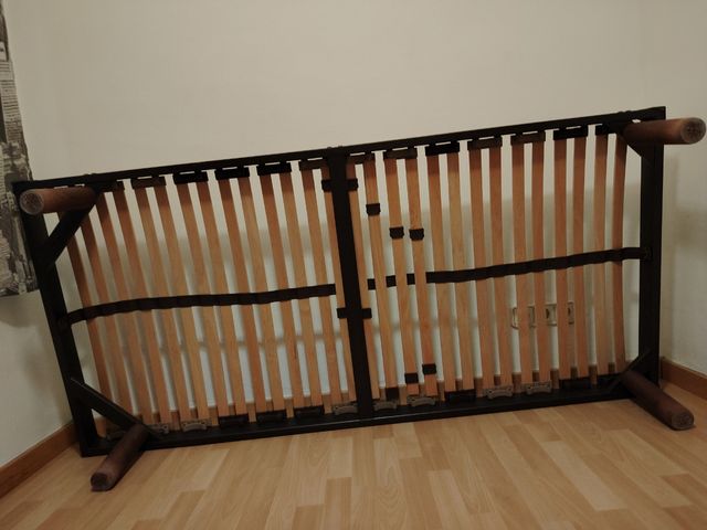 Somier BossFlex, de madera + Patas, COMO NUEVO!