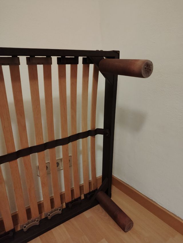 Somier BossFlex, de madera + Patas, COMO NUEVO!