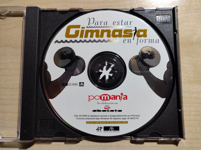 CD-ROM Gimnasia para estar en forma. PCMANIA