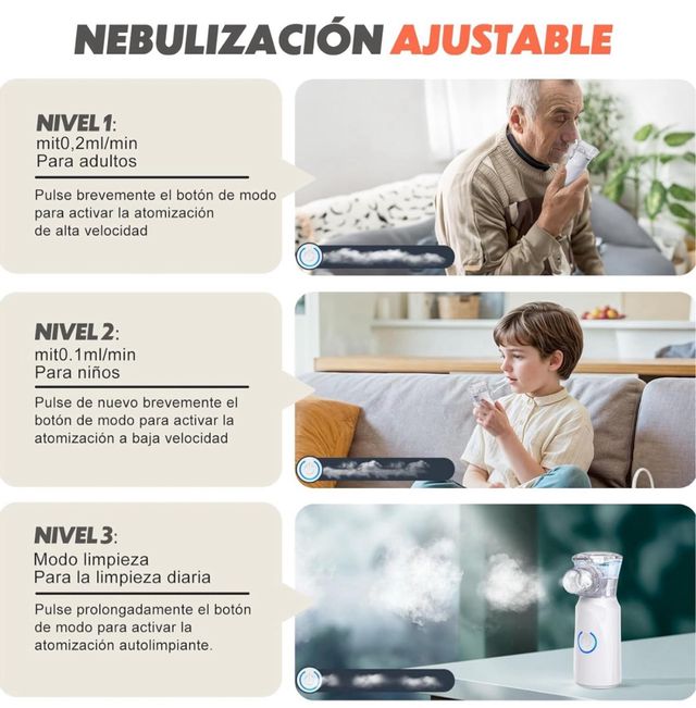 Nebulizzatore per bambini o adulti