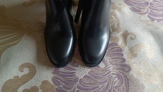 Botines piel perlas a estrenar