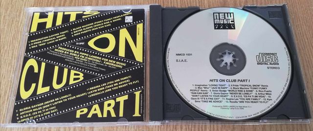 CD Hits on Club (Part 1) compilation musica dance