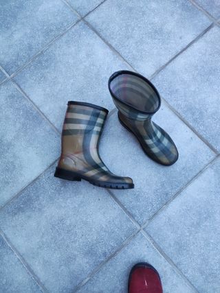 Botas agua Burberry t.36